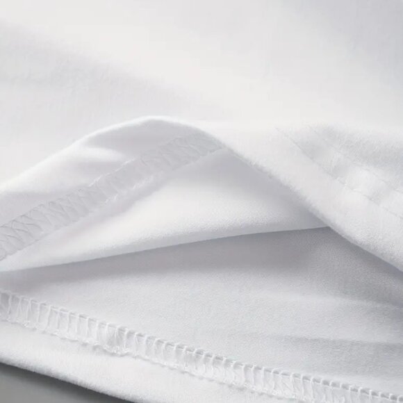 Small - Can't Be Tamed Print T-Shirt, Western Style Short Sleeve Crew Neck - Picture 3 of 4